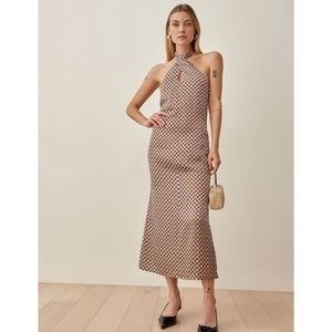 Reformation Lille Silk Dress NWT